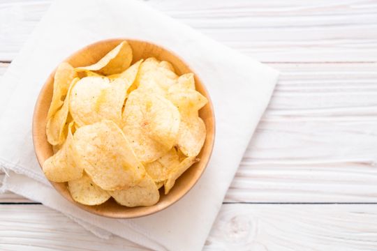 Patatas fritas en bol